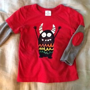 Hanna Andersson double T Hug Monster 90